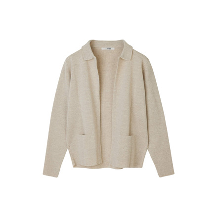 Sibin Linnebjerg strickjacke beige