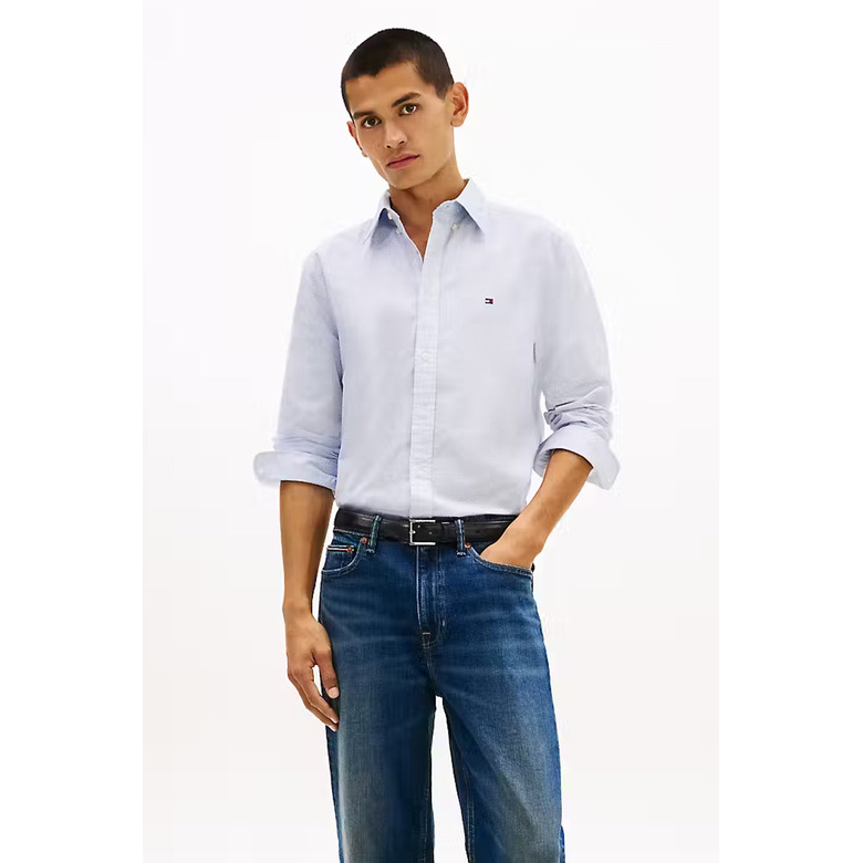 Tommy Hilfiger hemd blauw 2