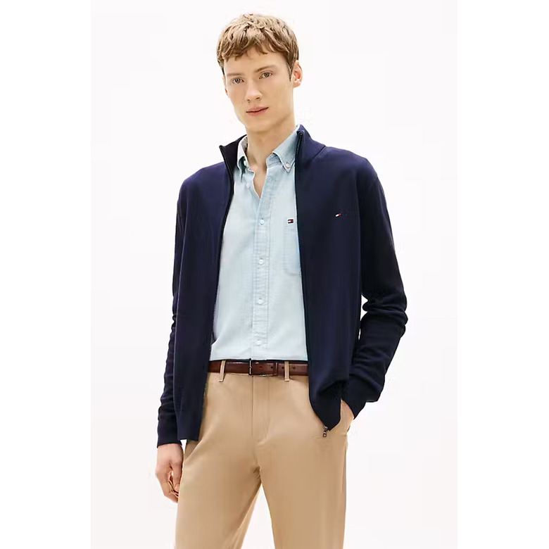 Tommy Hilfiger cardigan bleu 2