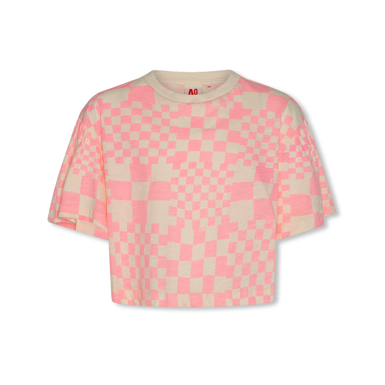 Ao76 t-shirt rose 1