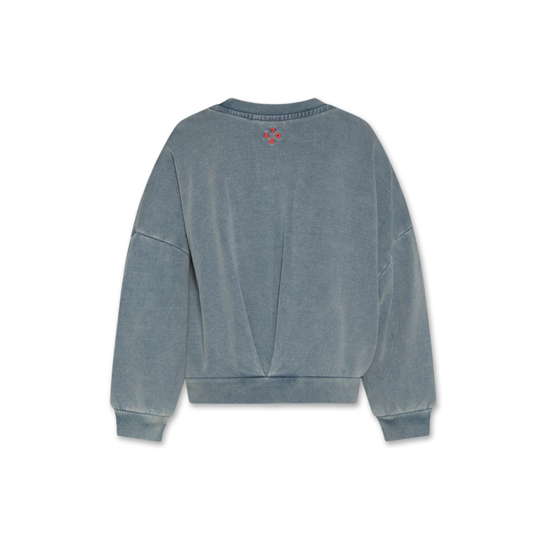 Ao76 sweater blauw 2