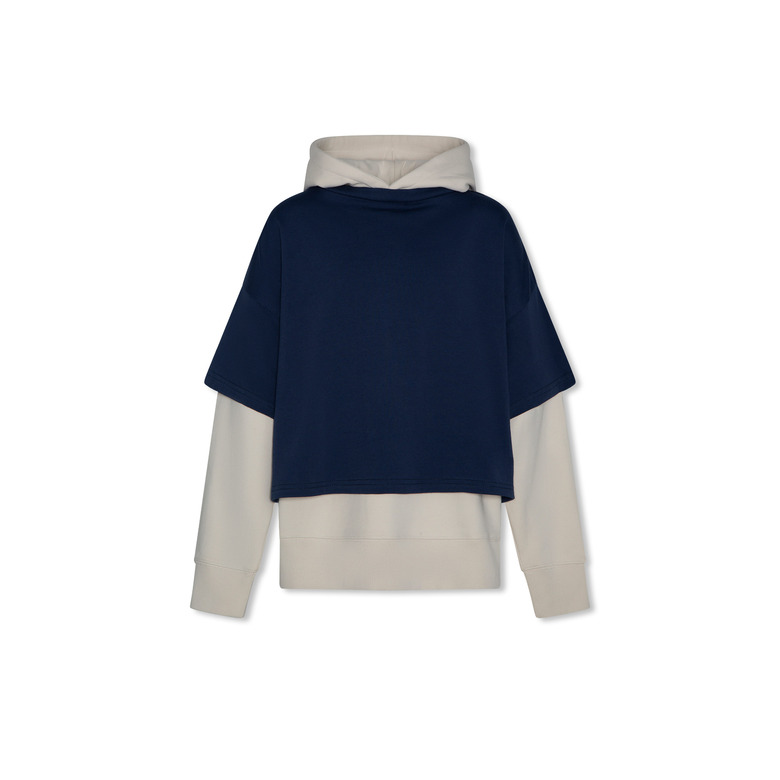Ao76 hoodie bleu 1