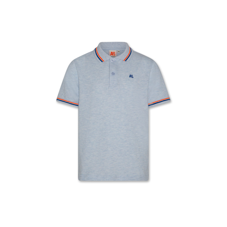 Ao76 polo bleu 1