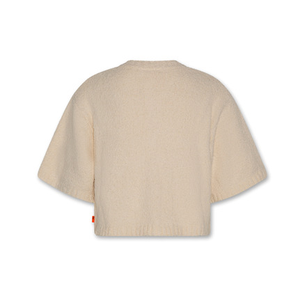 Ao76 strickjacke beige