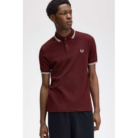 Fred Perry hemd bordeaux
