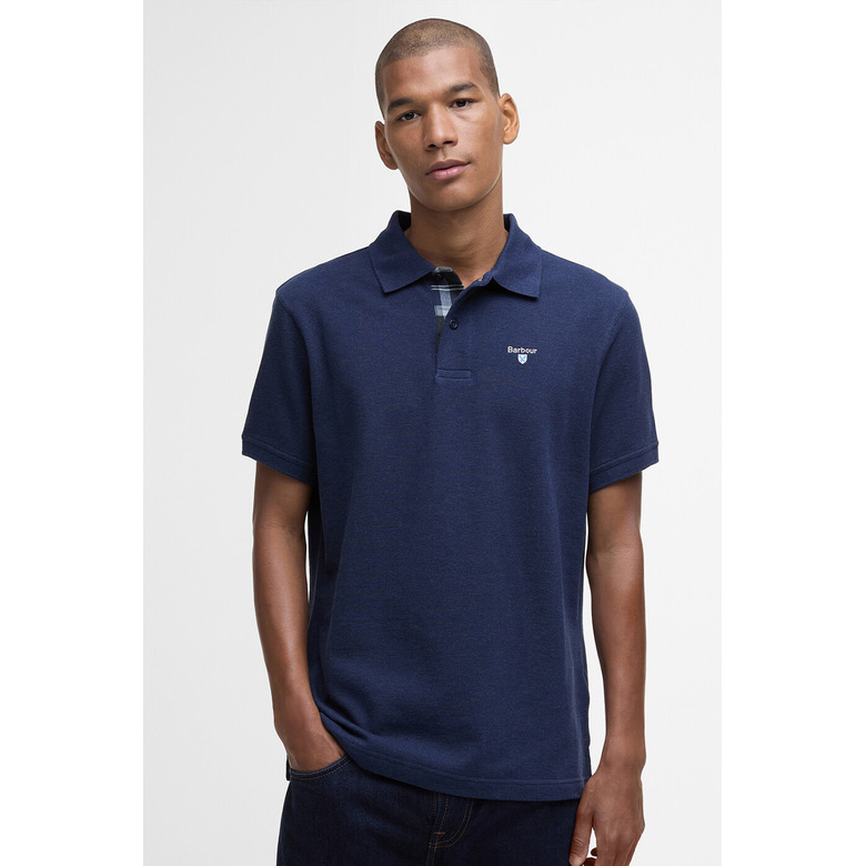 Barbour polo blau 2