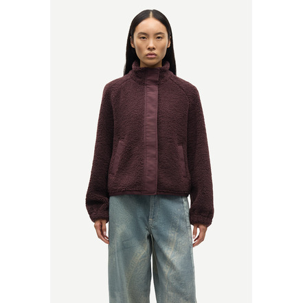 Samsoe&samsoe weste bordeaux