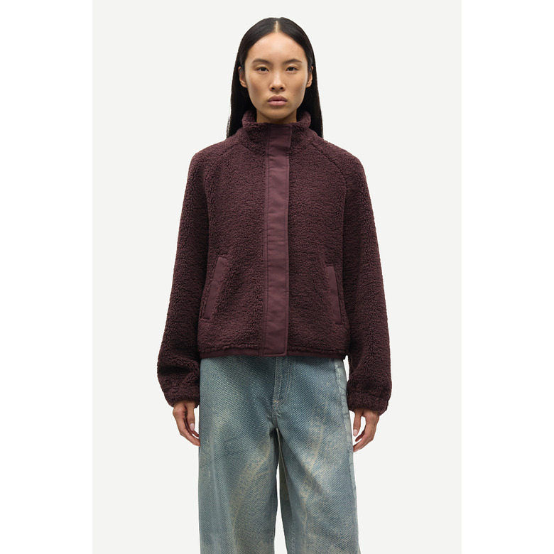 Samsoe&samsoe weste bordeaux 2