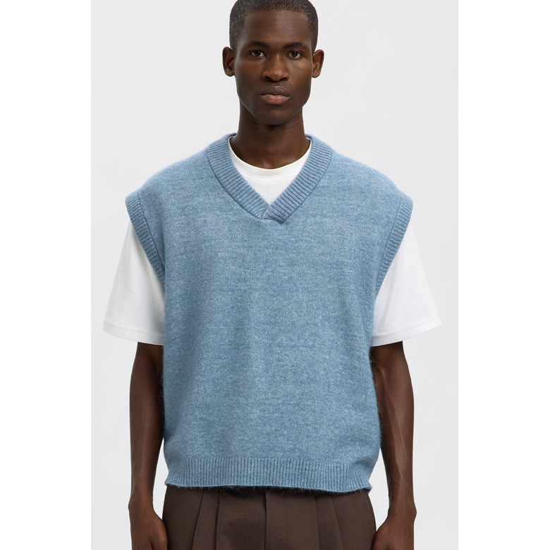 Selected Homme pullover blau 2