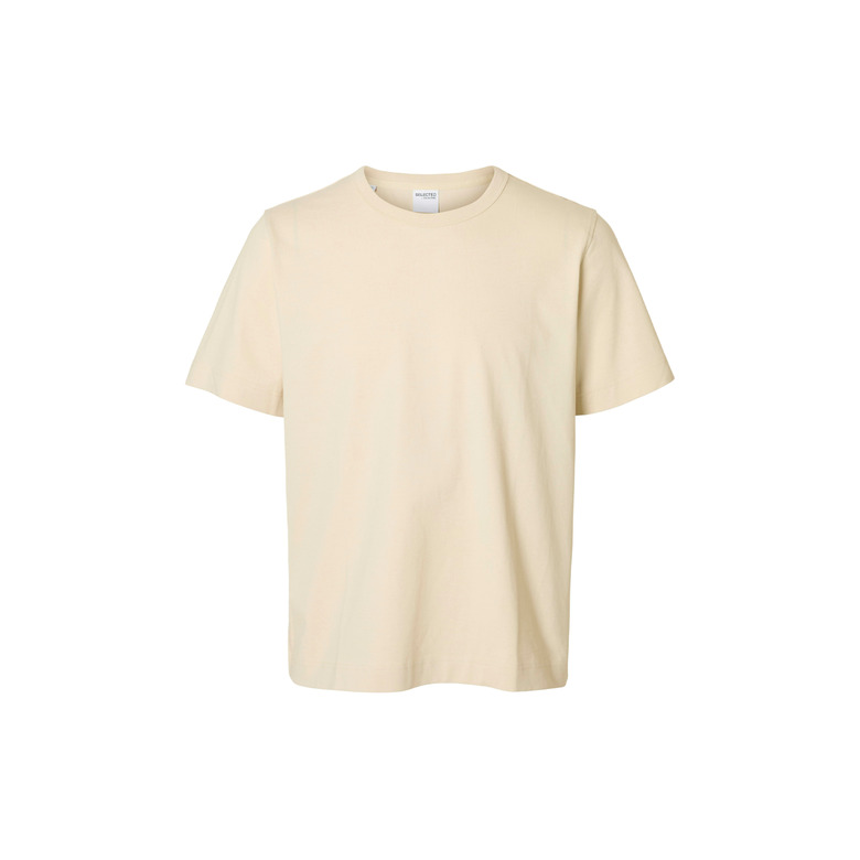 Selected Homme t-shirt ecru 1