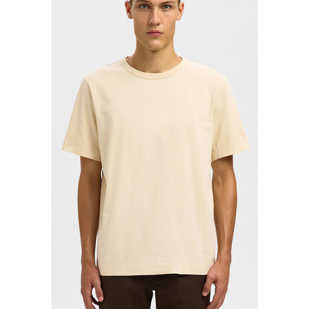 Selected Homme t-shirt ecru