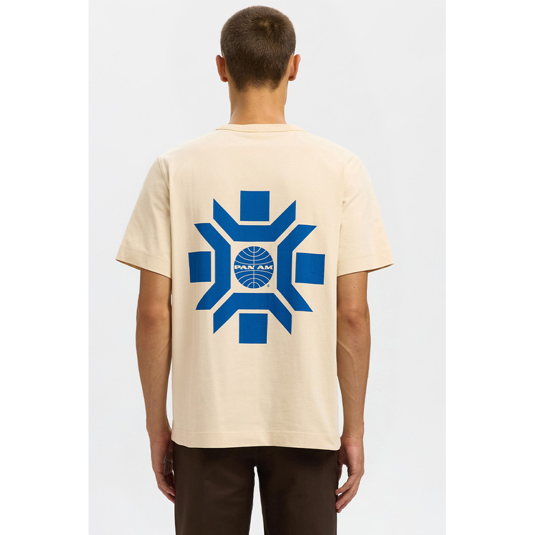 Selected Homme t-shirt ecru 3