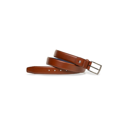 Floris Van Bommel belt cognac