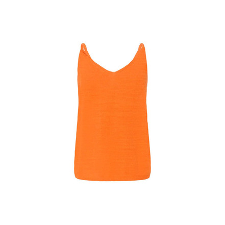Cream topje oranje