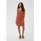 Cream kleid braun 2