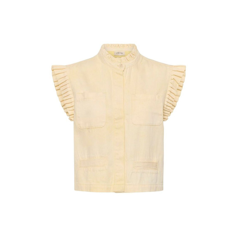 Cream vest geel 1