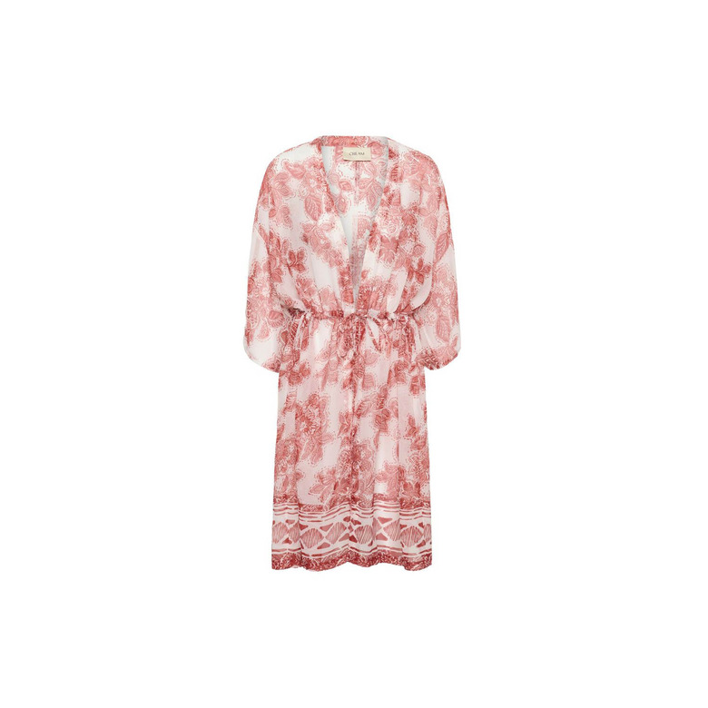Cream bluse rosa 1