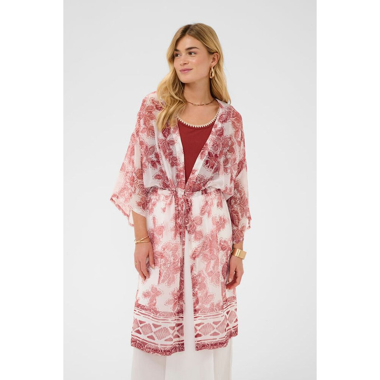 Cream bluse rosa 2