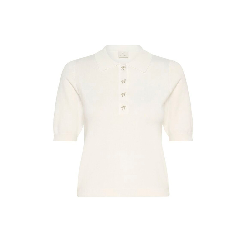 Kaffe polo ecru 1