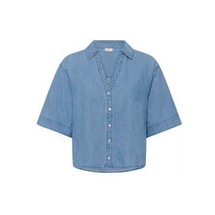 Kaffe bluse blau