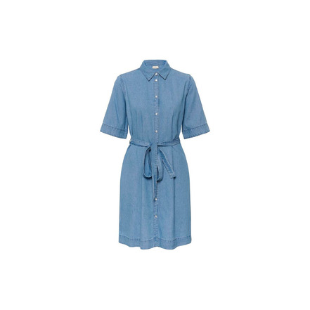 Kaffe kleid blau