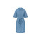 Kaffe kleid blau 1