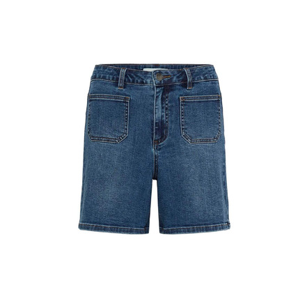 Kaffe short blauw