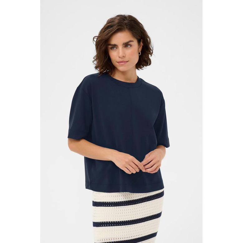 Kaffe t-shirt blauw 2