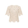 Kaffe bluse beige 2