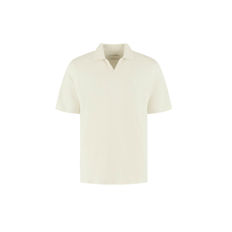 Dstrezzed polo ecru 1