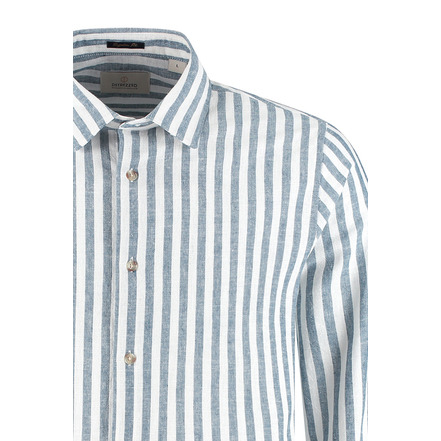 Dstrezzed hemd blauw