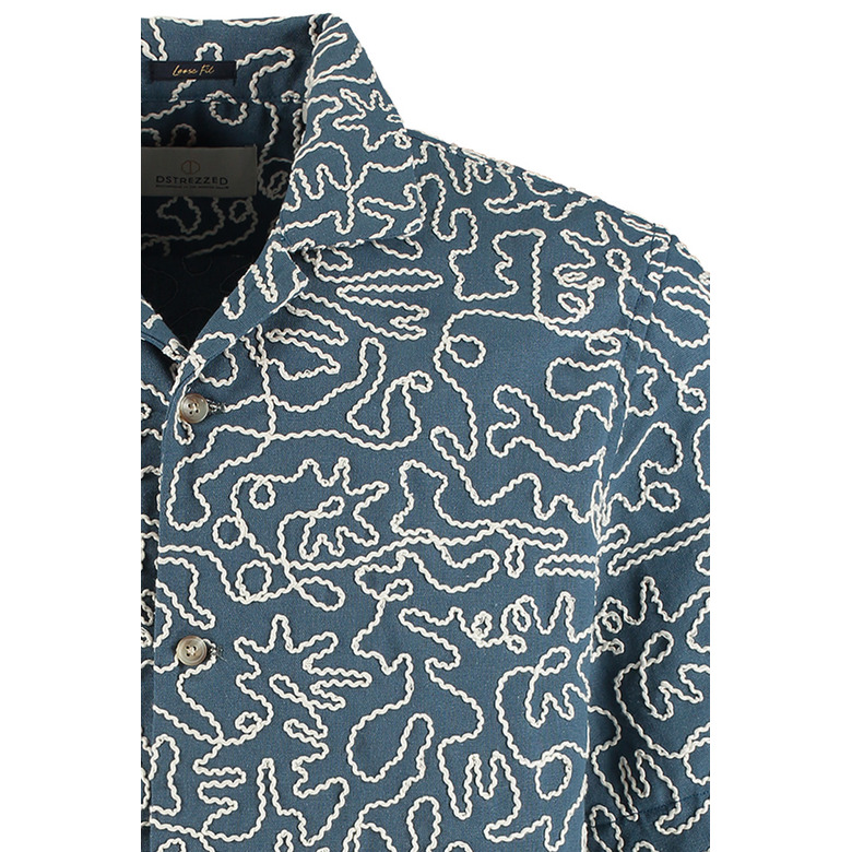 Dstrezzed hemd blauw 2