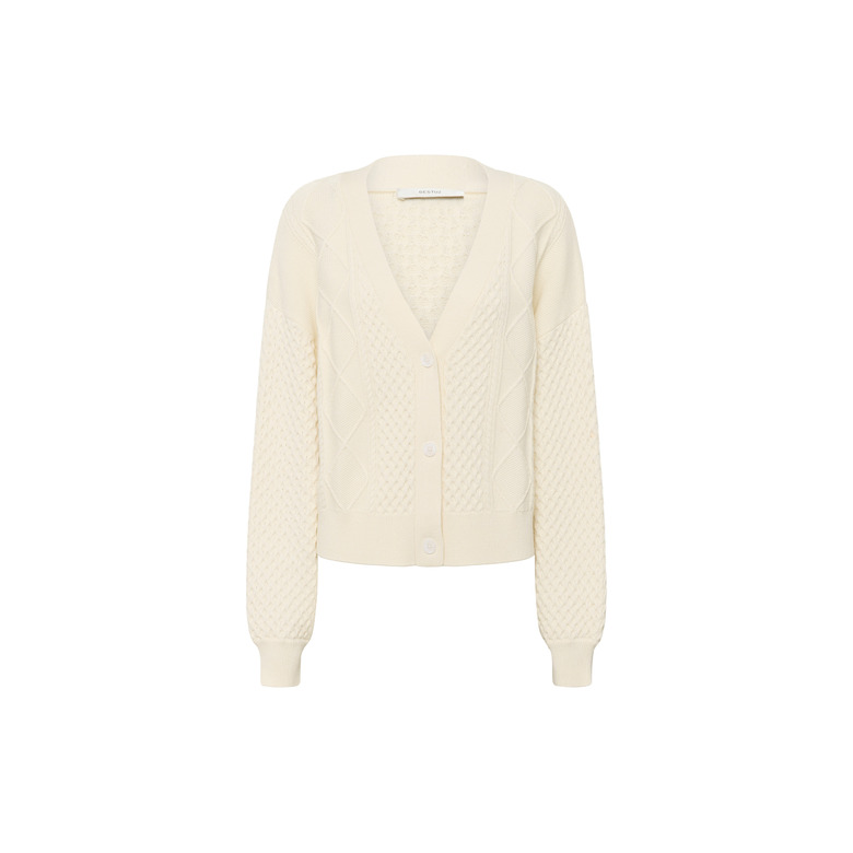 Gestuz cardigan ecru 1