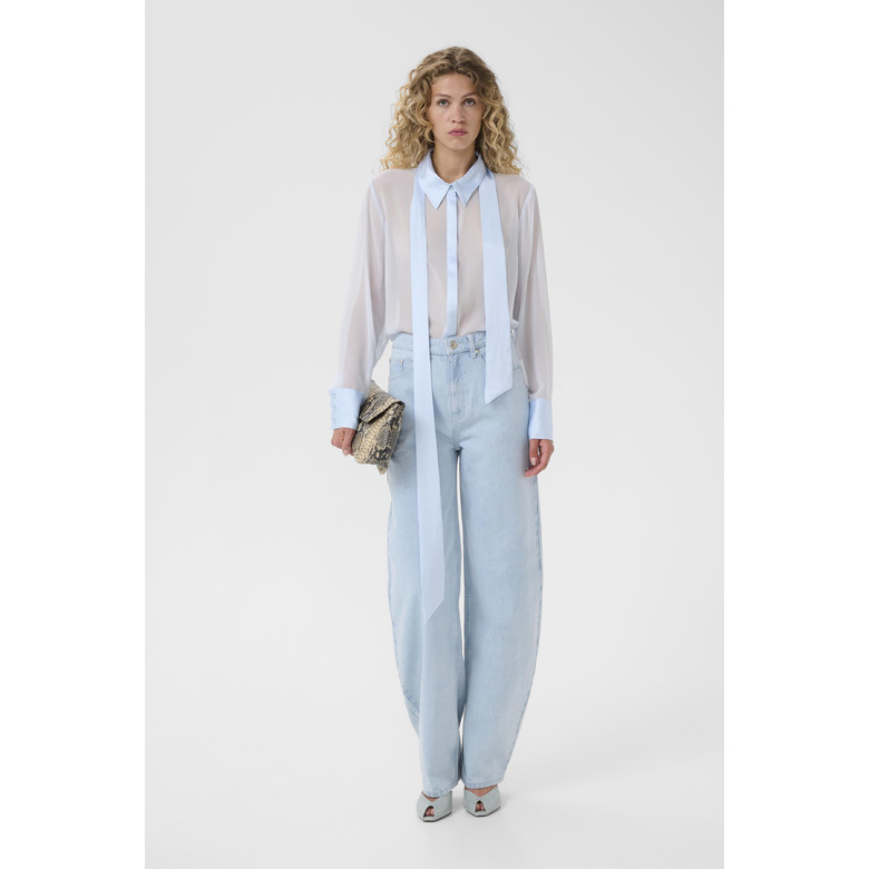 Gestuz chemisier bleu 2