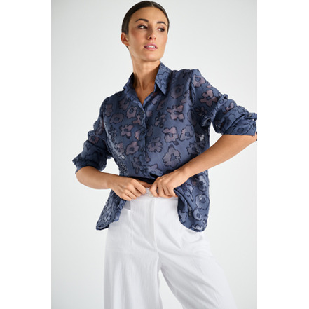 Marie Mero blouse blauw
