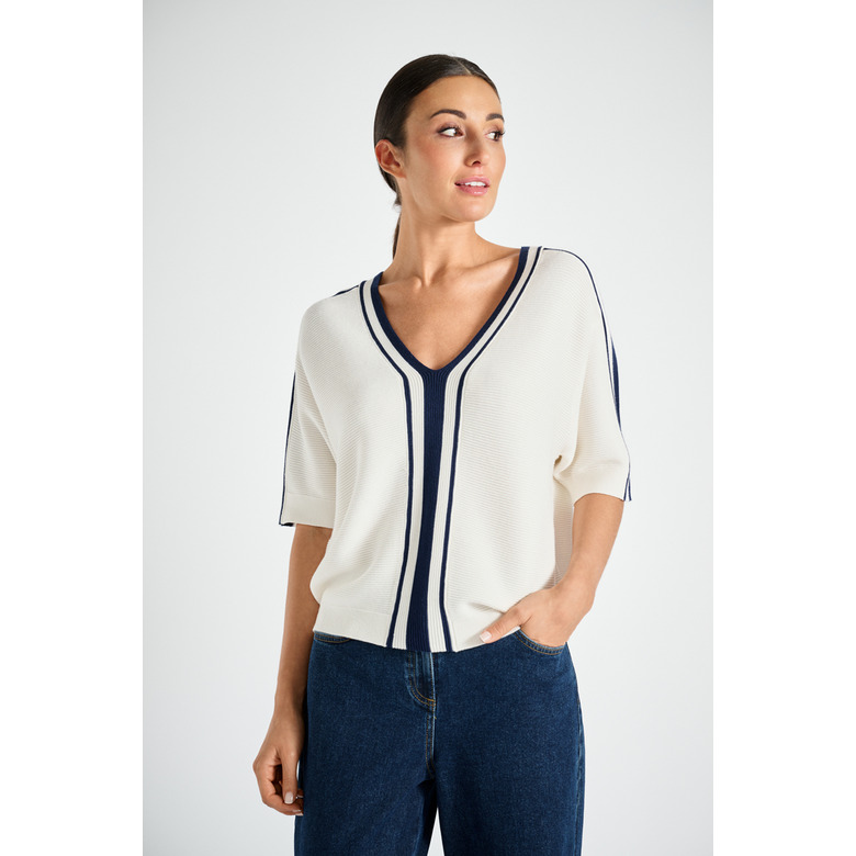 Marie Mero pullover ecru 2