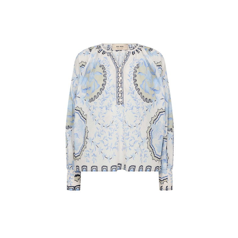 Mosmosh bluse blau 1