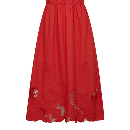 Mosmosh jumpsuit rood