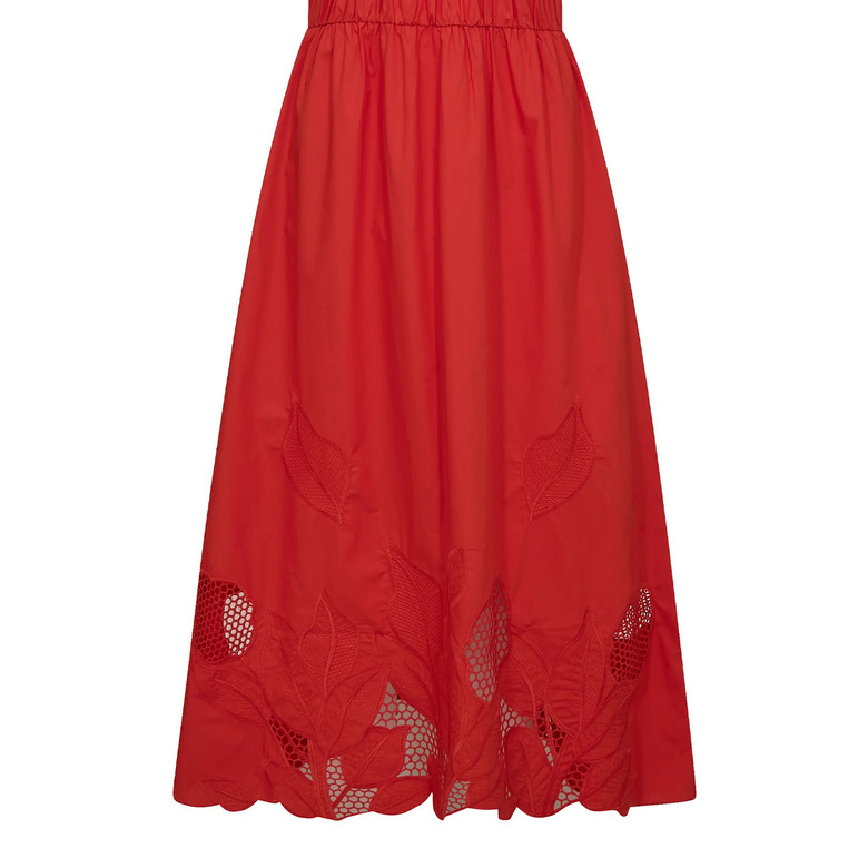 Mosmosh jumpsuit rood 2