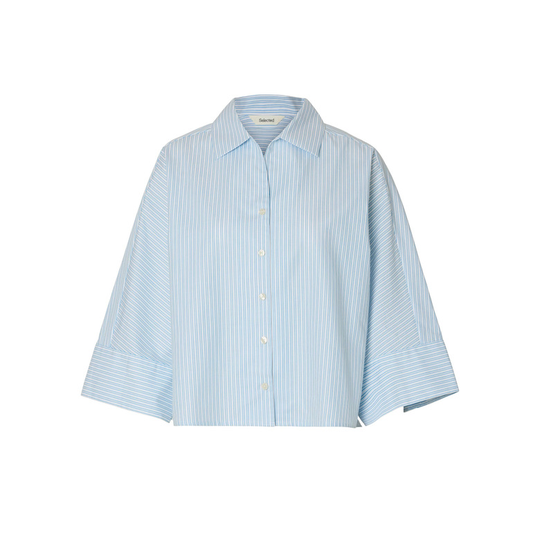 Selected Femme chemisier bleu 1