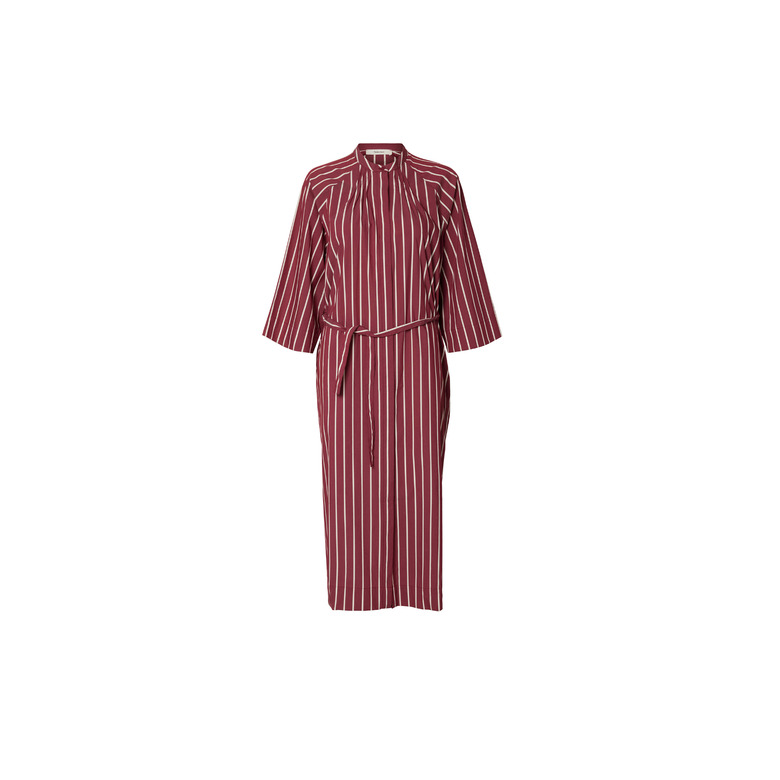 Selected Femme dress bordeaux 1