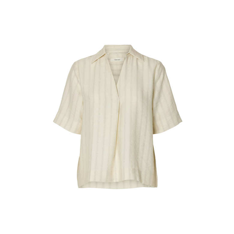 Selected Femme bluse ecru 1