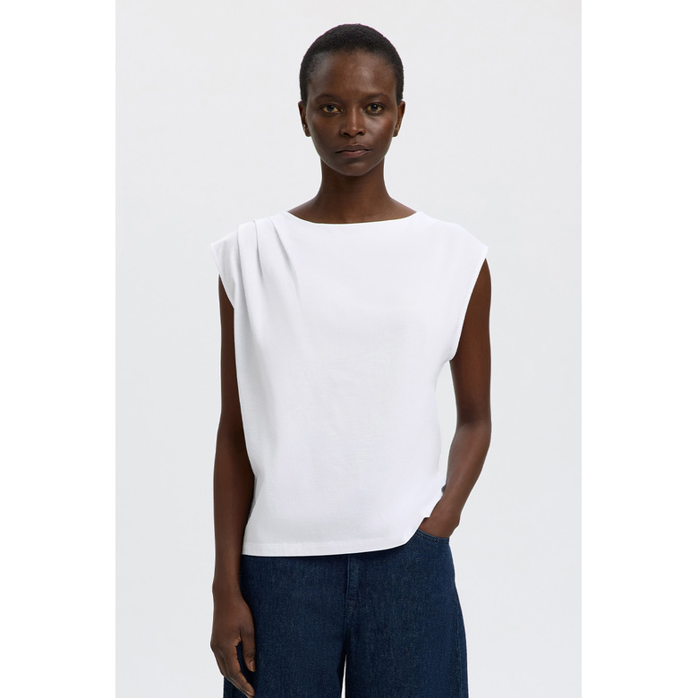 Selected Femme t-shirt weiss 2