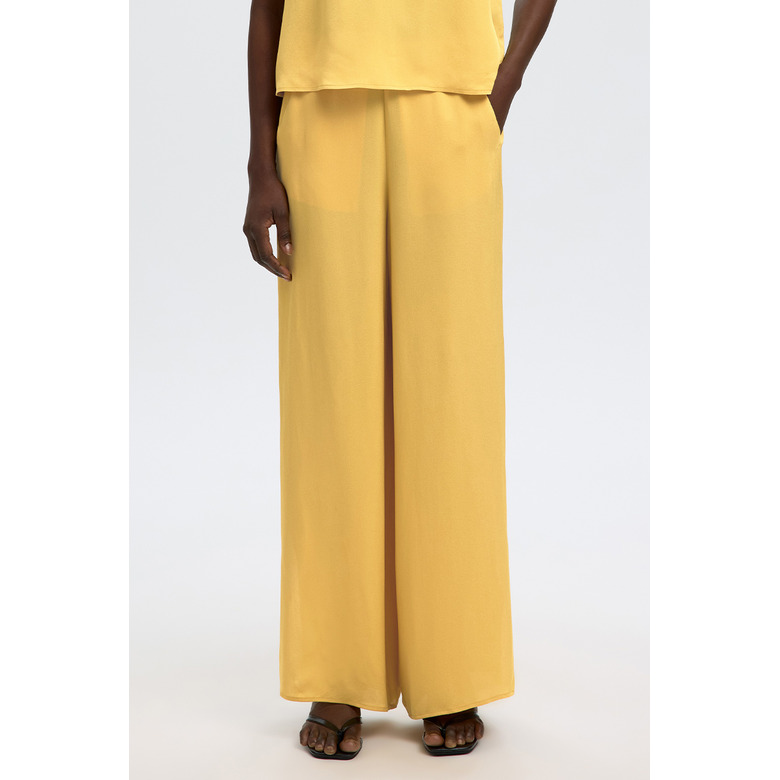 Selected Femme pantalon jaune 2