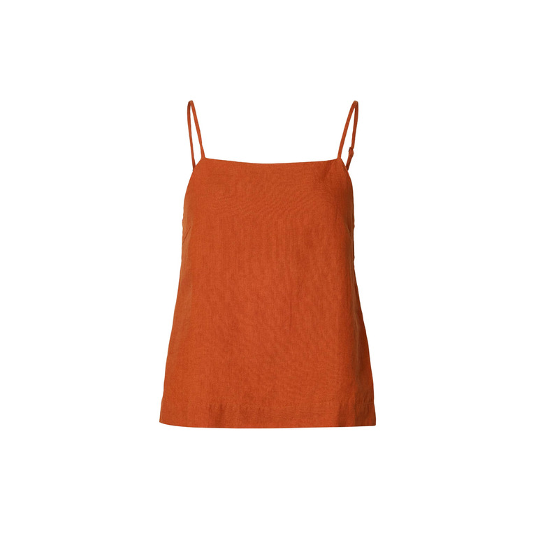 Selected Femme top orange 1