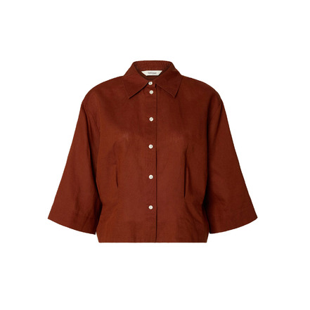Selected Femme blouse brown