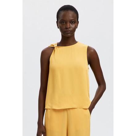 Selected Femme top yellow