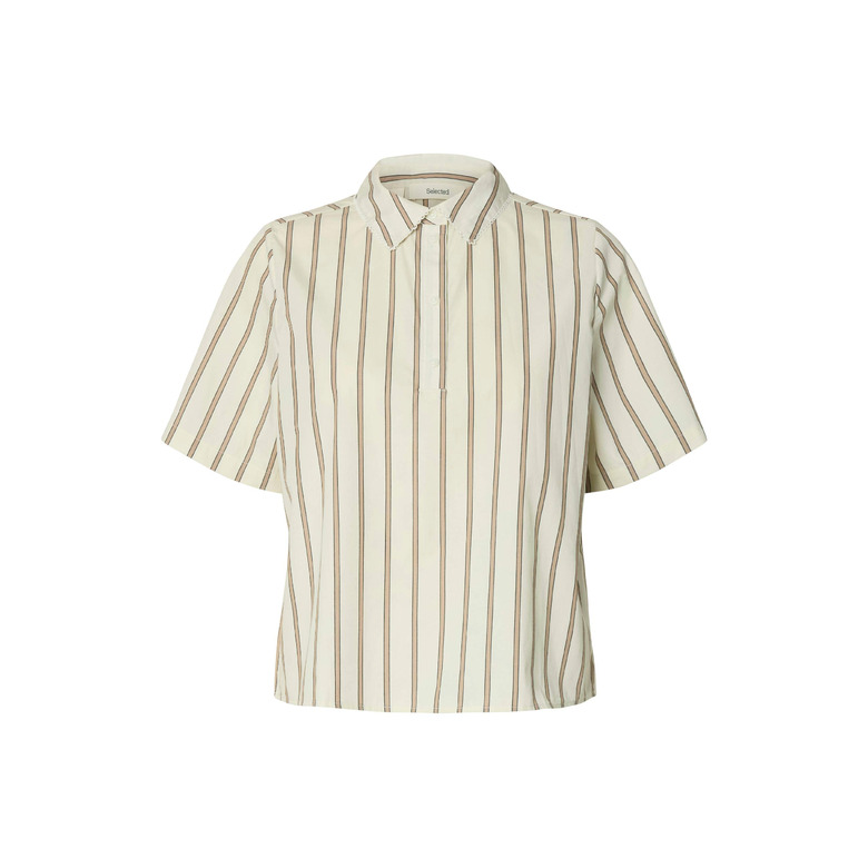 Selected Femme chemisier ecru 1