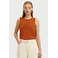 Selected Femme top orange 2