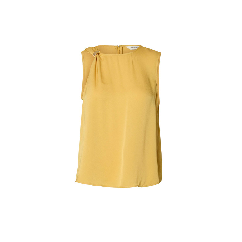 Selected Femme top yellow 1